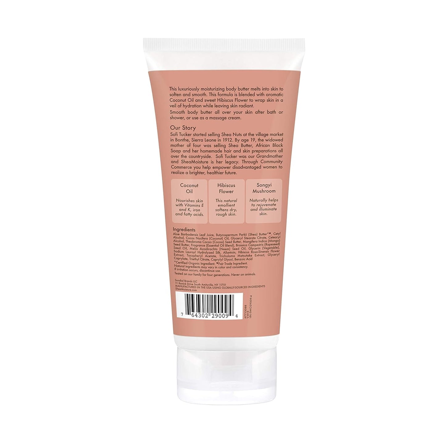 Shea Moisture Coconut & Hibiscus Body Butter