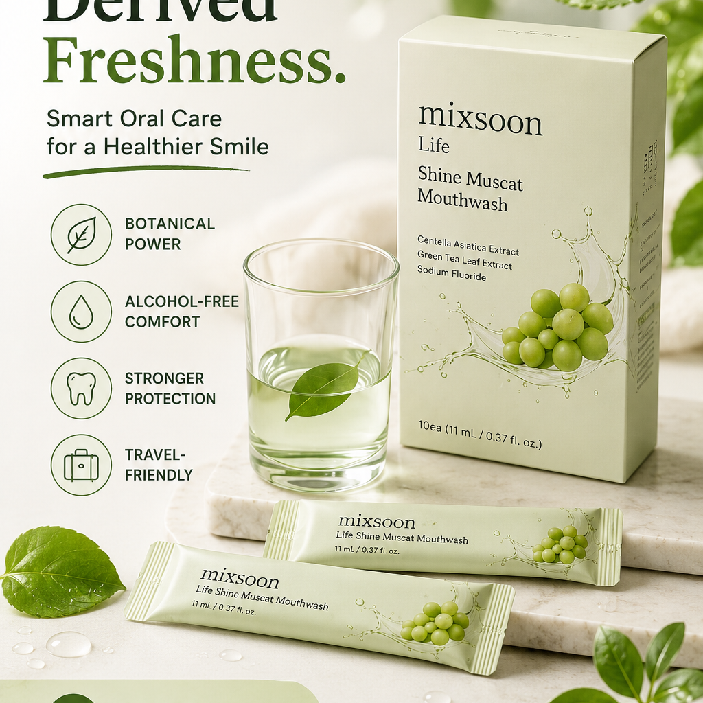 Mixsoon Life Shine Muskat Mundwasser