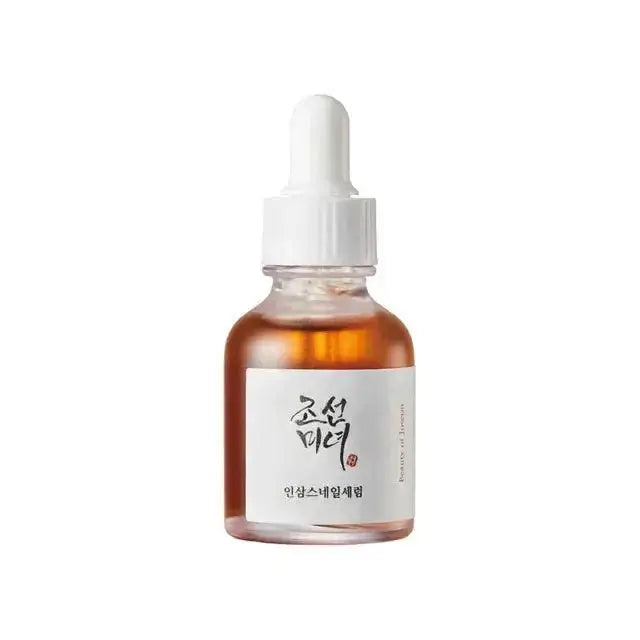 BEAUTY OF JOSEON Calming Repair Serum Ginseng + Snail Mucin bottle with dropper