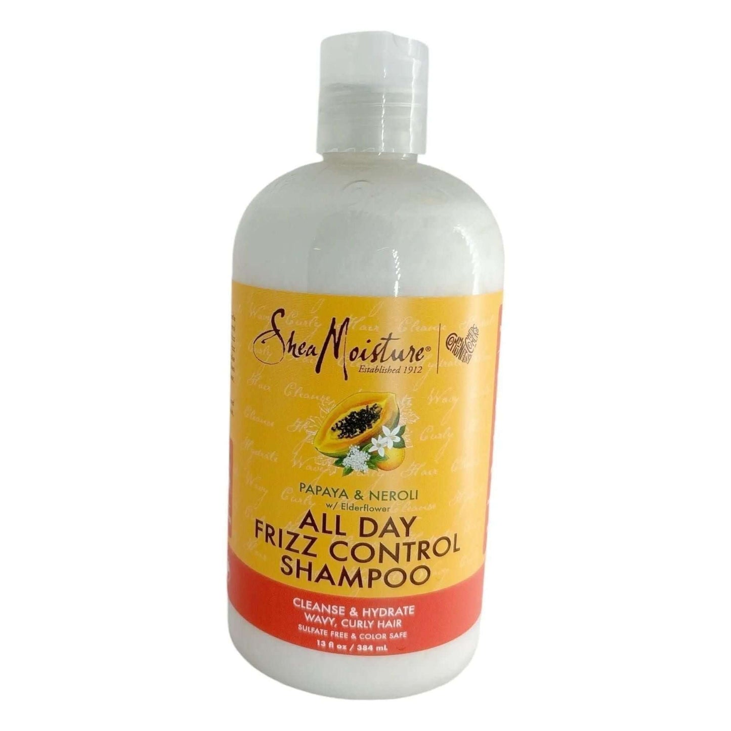 SHEA MOISTURE Papaya & Neroli All Day Frizz Control Shampoo 384ml - Wild Life Millions