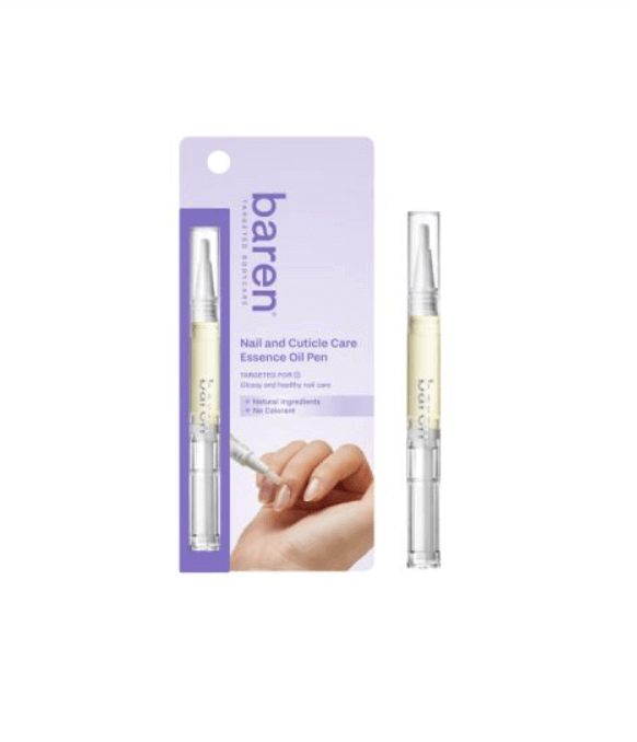 A Deep Dive into BAREN Nail & Cuticle Oil Pen  - Ingredients and Benefits