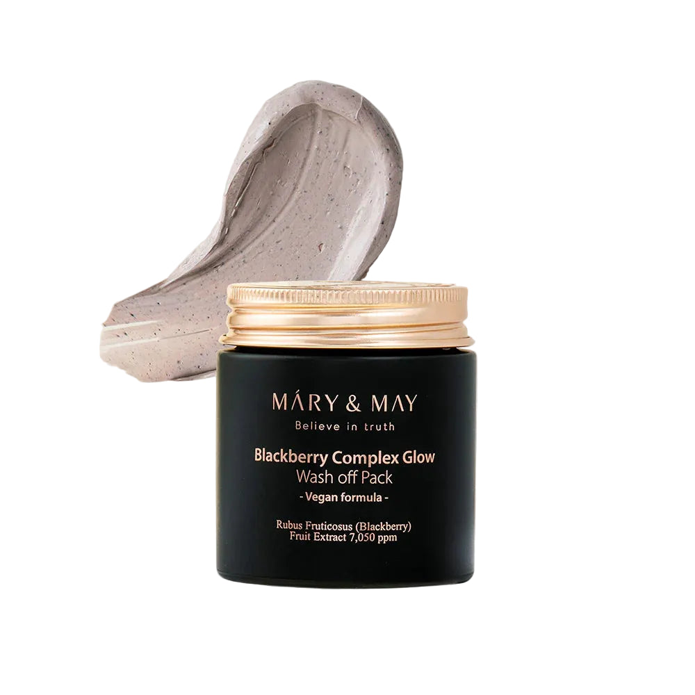 MARY & MAY Blackberry Complex Glow Wash off Pack 125g