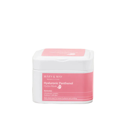 MARY & MAY Hyaluronic Panthenol Hydra Mask 30pcs