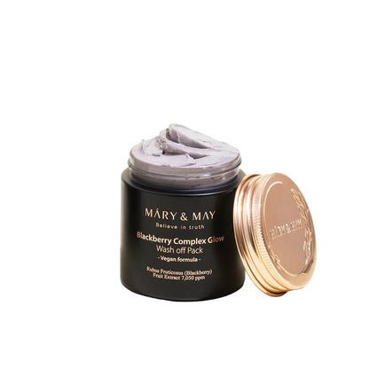 MARY & MAY Blackberry Complex Glow Wash off Pack 125g