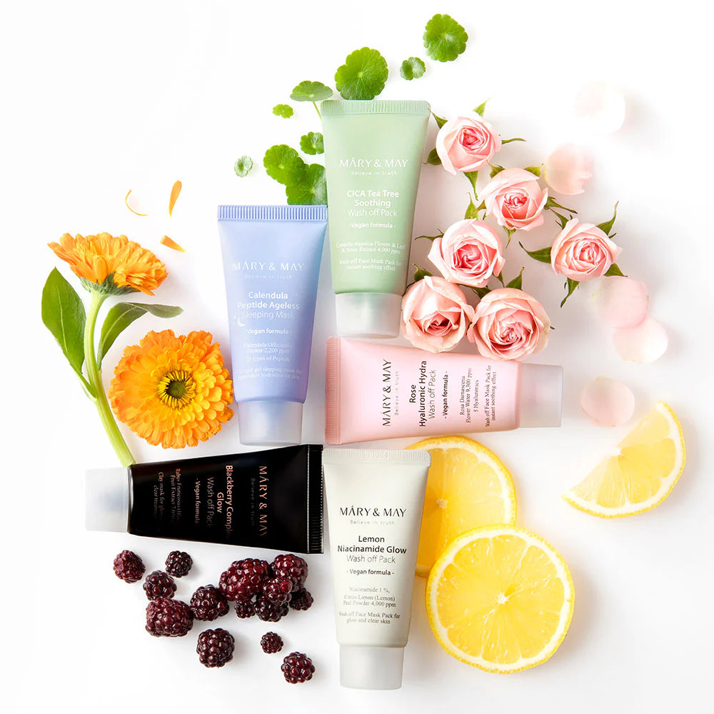 MARY & MAY Calendula Peptide Ageless Schlafmaske 30g