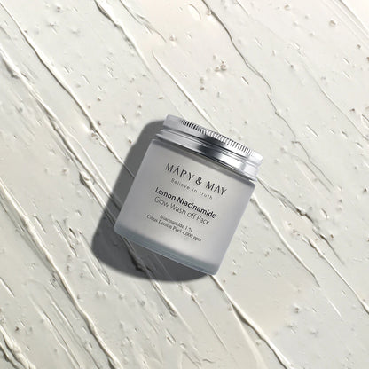 MARY & MAY Lemon Niacinamide Glow Wash Off Pack 125g