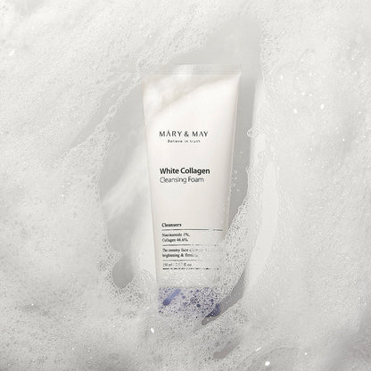 MARY & MAY White Collagen Cleansing Foam 150ml