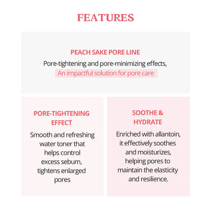 SKINFOOD Peach Sake Pore Toner 160ml