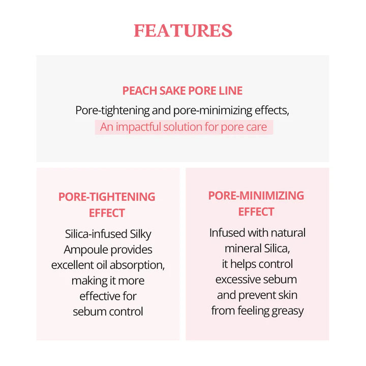 SKINFOOD Peach Sake Pore Serum 55ml