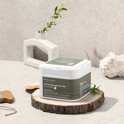 MARY & MAY Cica Houttuynia Tea Tree Calming Mask 30 sheets