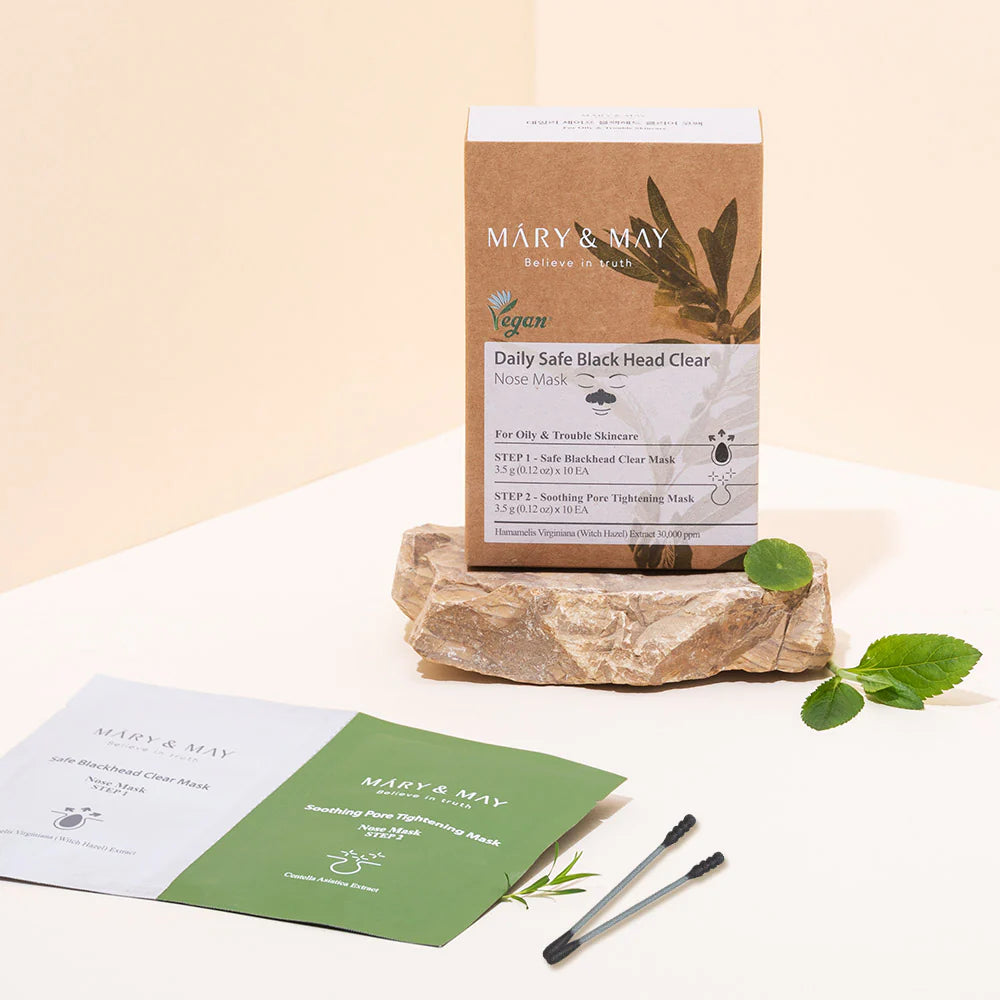Mary& May - Täglich sicheres Mitesser-Entferner-Set für die Nase