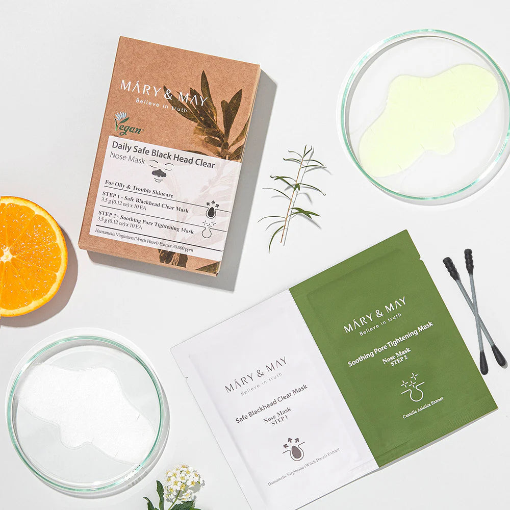 Mary& May - Täglich sicheres Mitesser-Entferner-Set für die Nase