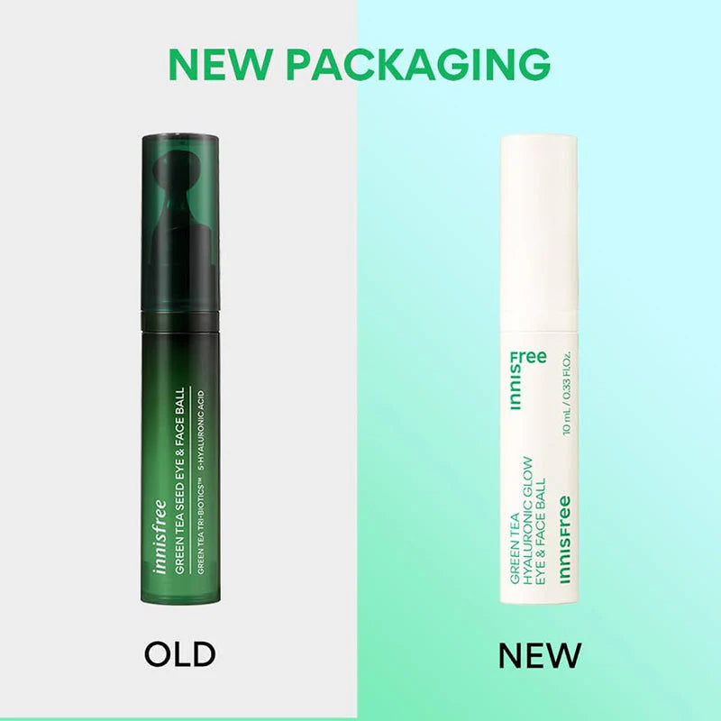 Innisfree Grüner Tee Hyaluronic Glow Augen- und Gesichtsball