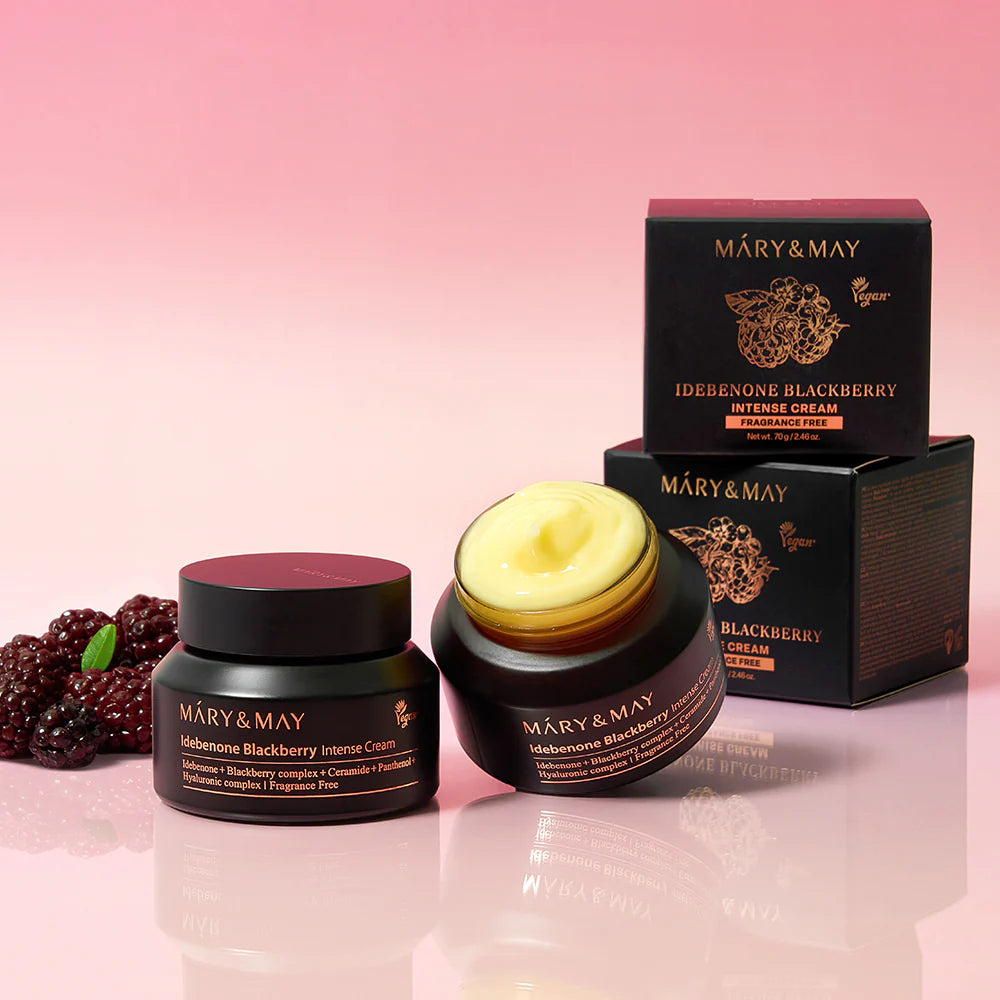 MARY & MAY - Idebenone Blackberry Intense Cream