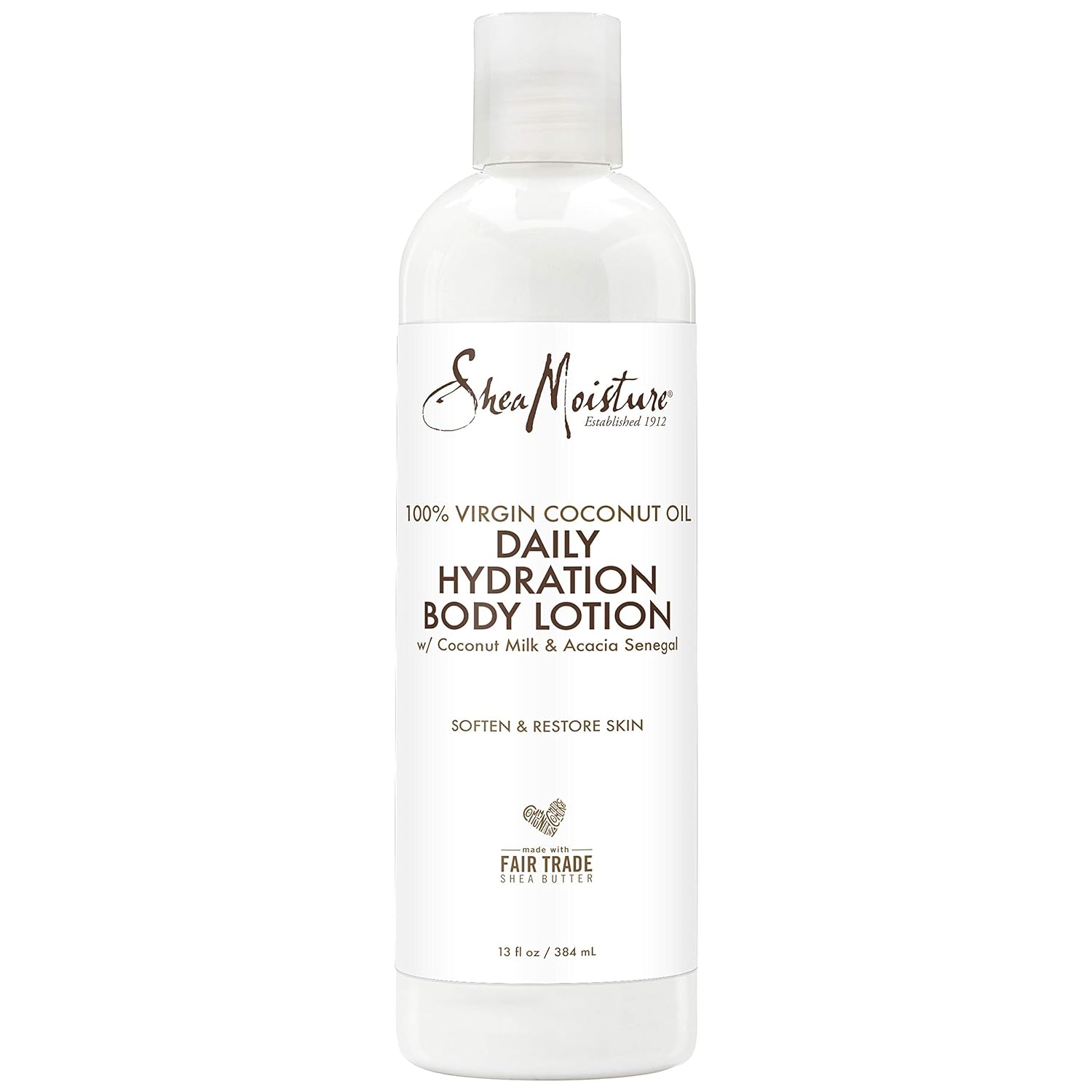 Shea Moisture 100% Natives Kokosnussöl – Tägliche Feuchtigkeitslotion für den Körper 