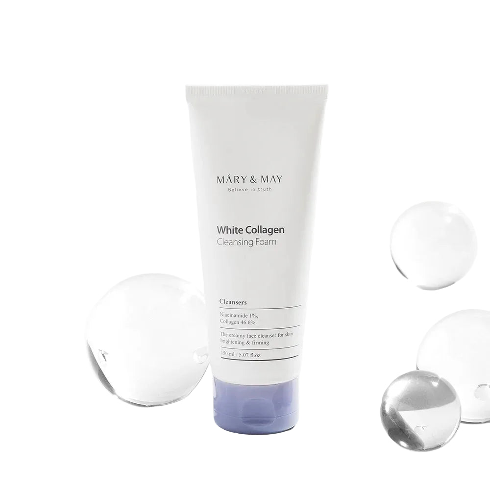 MARY & MAY White Collagen Cleansing Foam 150ml