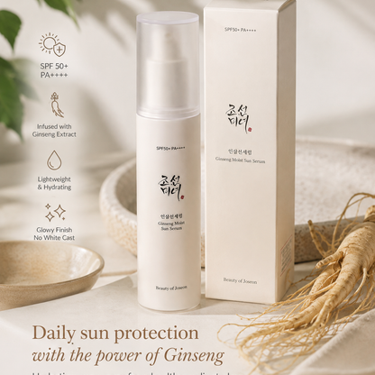 BEAUTY OF JOSEON Ginseng Moist Sun Serum 50+ PA++++
