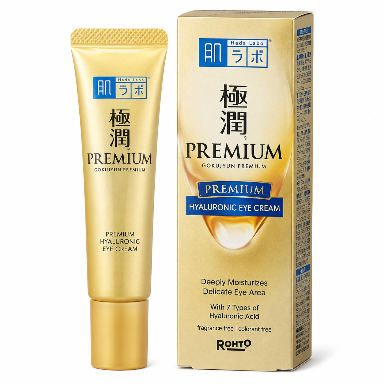Rohto Mentholatum - Hada Labo Gokujyun Premium Hyaluronic Eye Cream