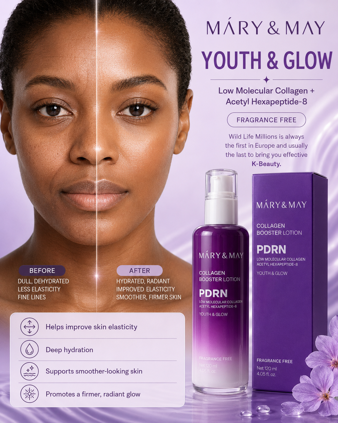 MARY & MAY Kollagen Booster Lotion 120ml