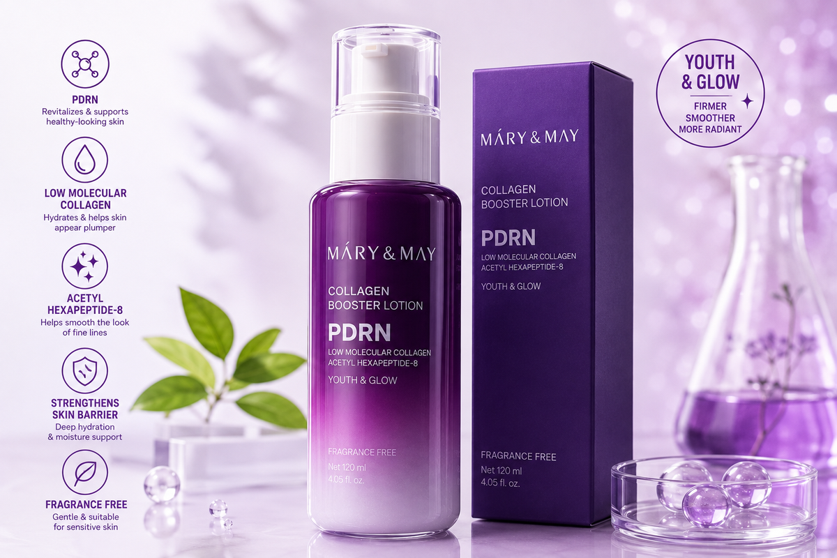 MARY & MAY Kollagen Booster Lotion 120ml