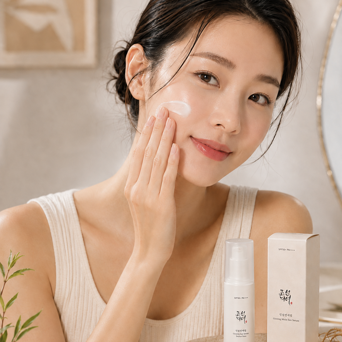 BEAUTY OF JOSEON Ginseng Moist Sun Serum 50+ PA++++