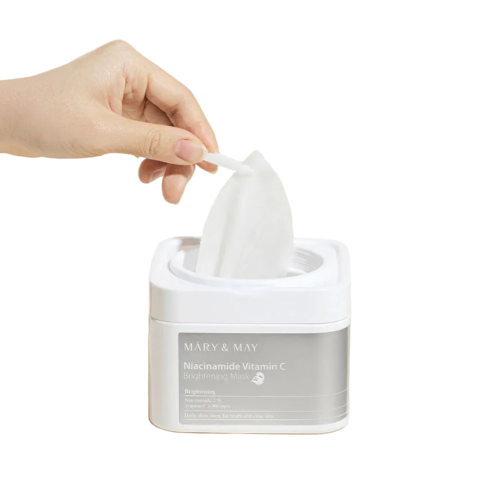 MARY & MAY - Niacinamide Vitamin C Brightening Mask
