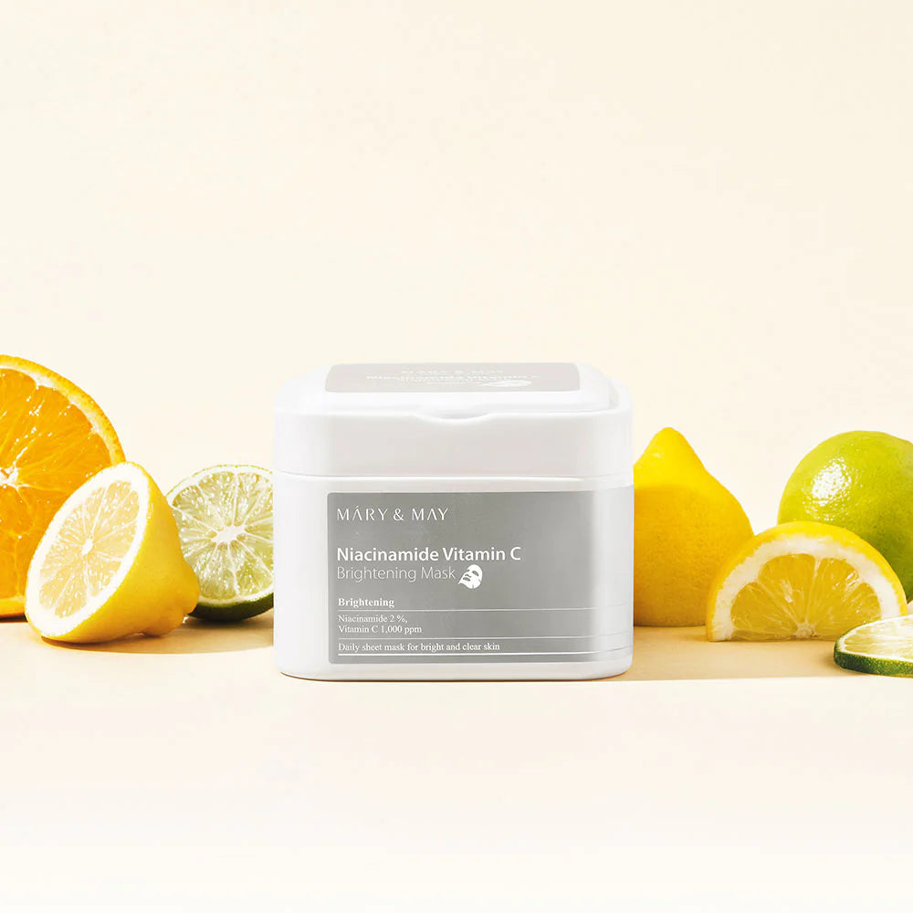 MARY & MAY - Niacinamide Vitamin C Brightening Mask