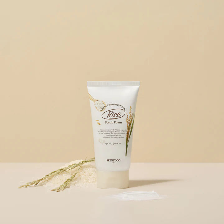 SKINFOOD Rice Daily Brightening Scrub Foam 150ml
