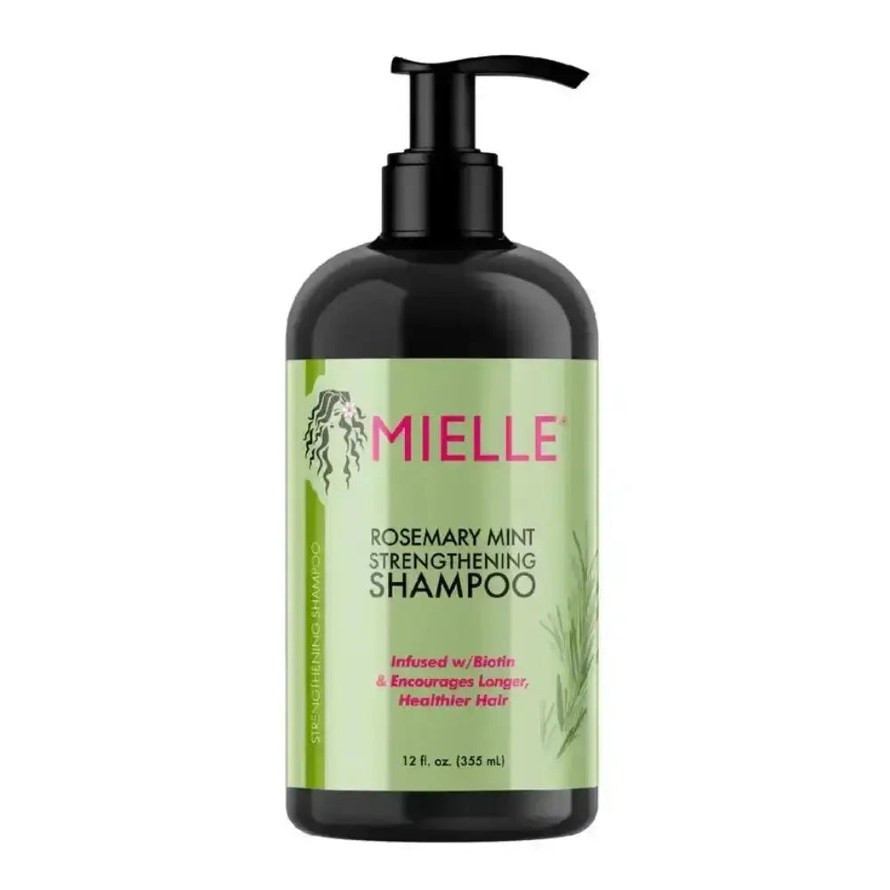 MIELLE ORGANICS Rosemary Mint Strengthening Shampoo 355ml - Wild Life Millions