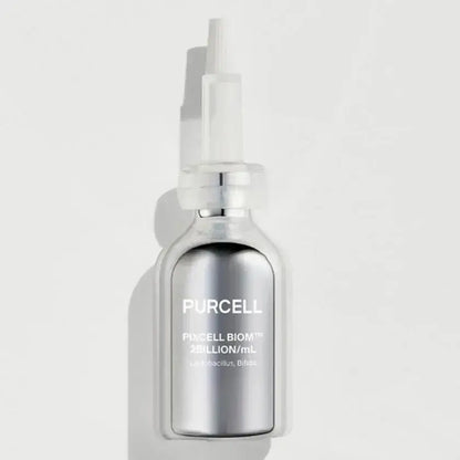 PURCELL Pixcell Biom 2Billion/mL - 30ml anti-aging moisturizer in silver bottle