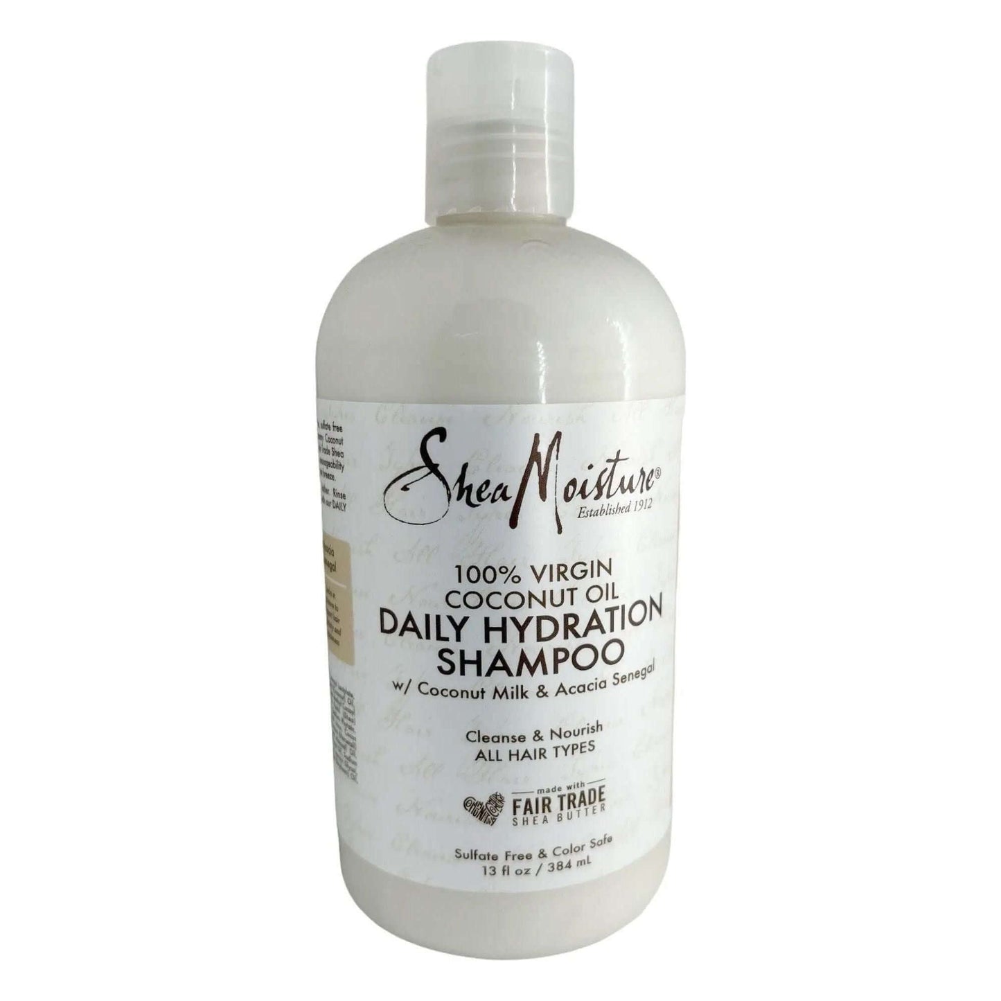 SHEA MOISTURE 100% Virgin Coconut Oil Daily Hydration Shampoo 384ml - Wild Life Millions