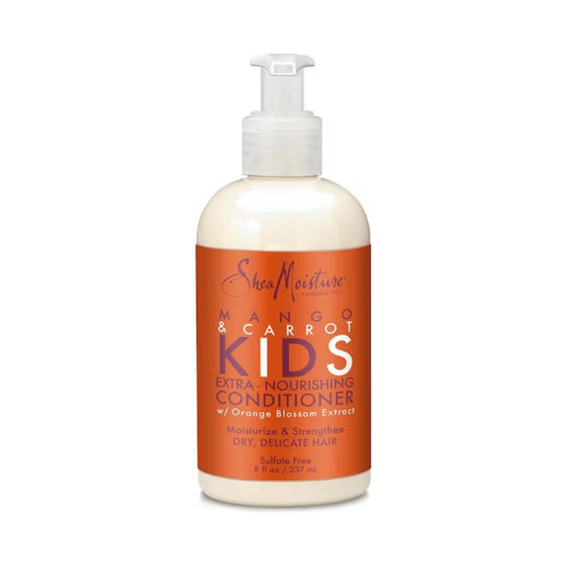 Shea Moisture Kids Extra-Nourishing Conditioner for softening and detangling children's hair.