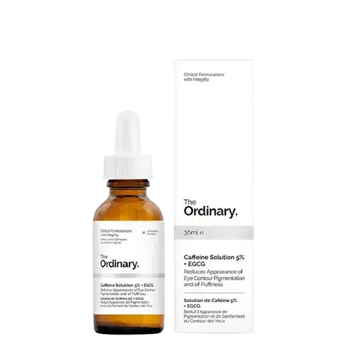 THE ORDINARY Caffeine Solution 5% + EGCG eye serum for reducing puffiness and dark circles.