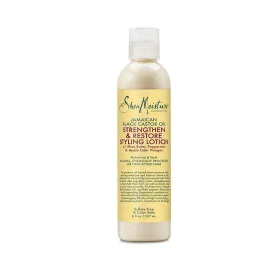 SHEA MOISTURE Jamaican Black Castor Oil Strengthen Grow & Restore Styling Lotion - Wild Life Millions