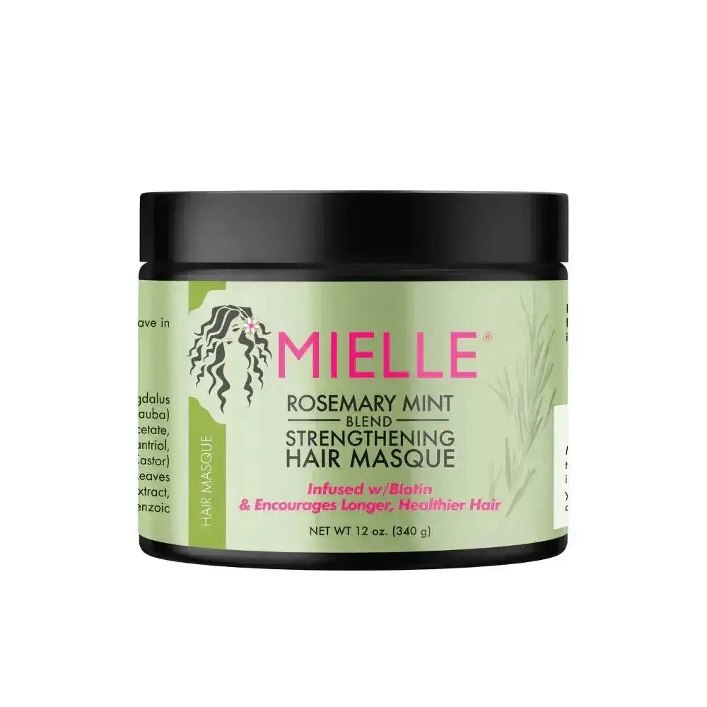 MIELLE ORGANICS rosemary mint strengthening hair Masque 340ml - Wild Life Millions