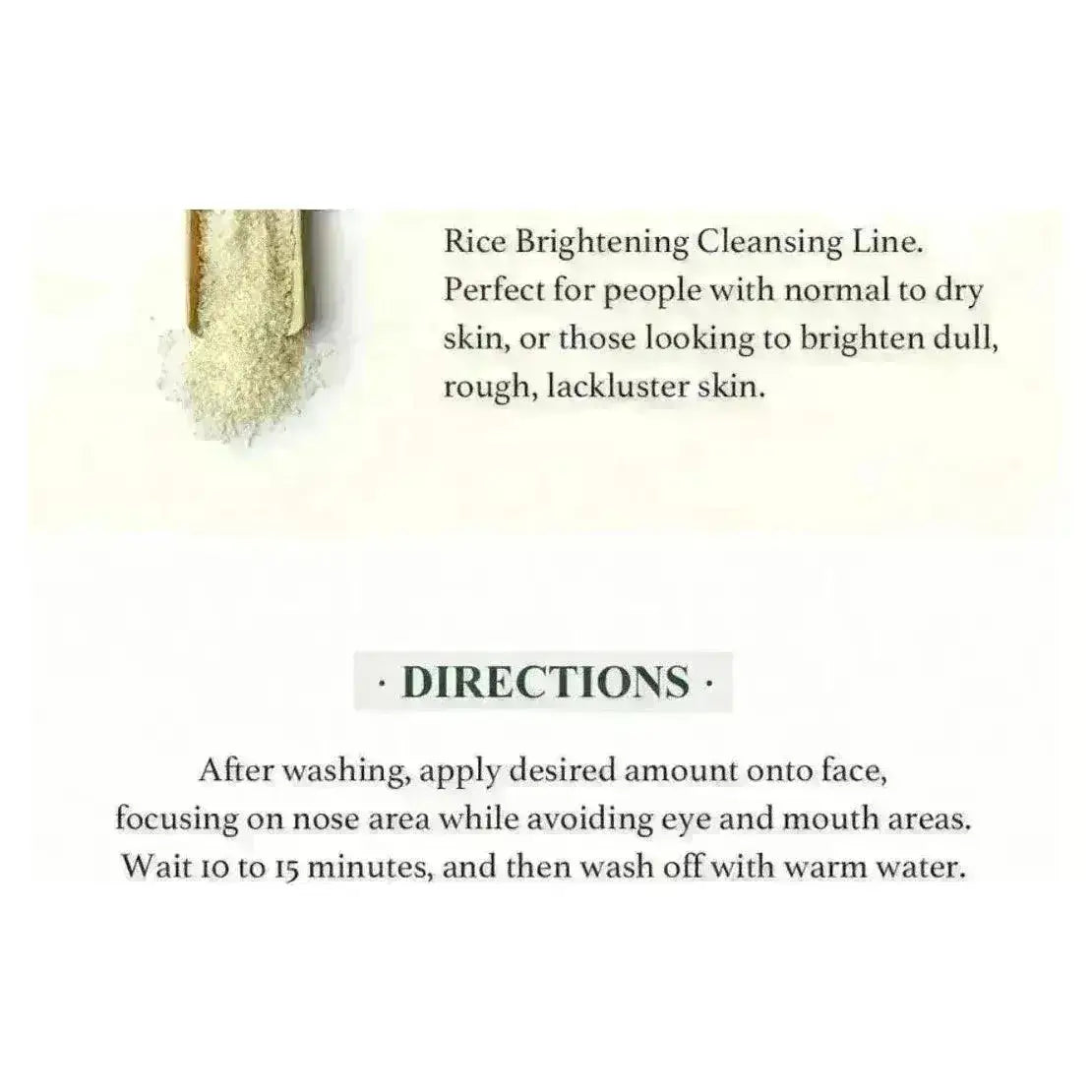 SKINFOOD Rice Mask Wash Off 120g - Wild Life Millions