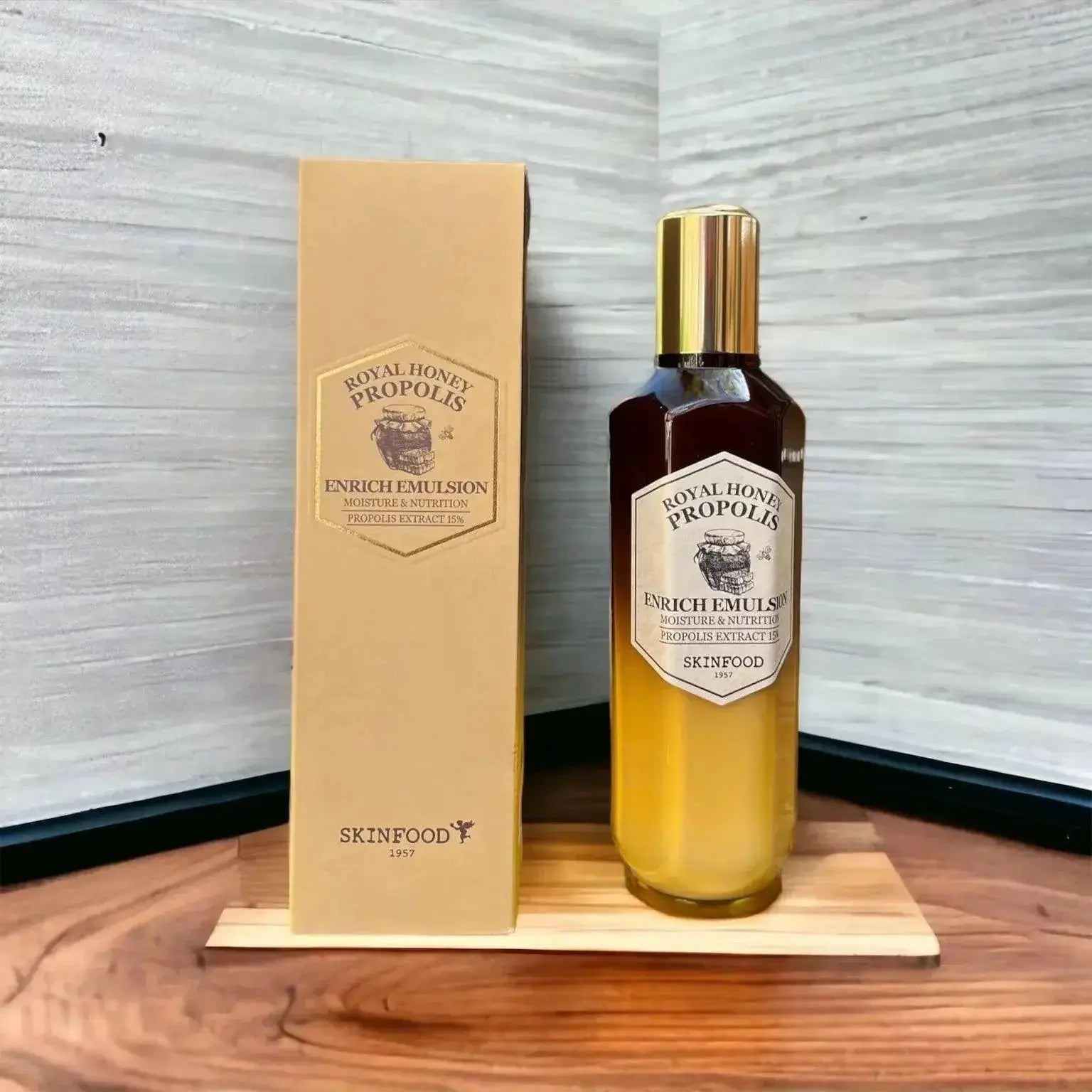 SKINFOOD Royal Honey Propolis Enrich Emulsion 160ml - Wild Life Millions