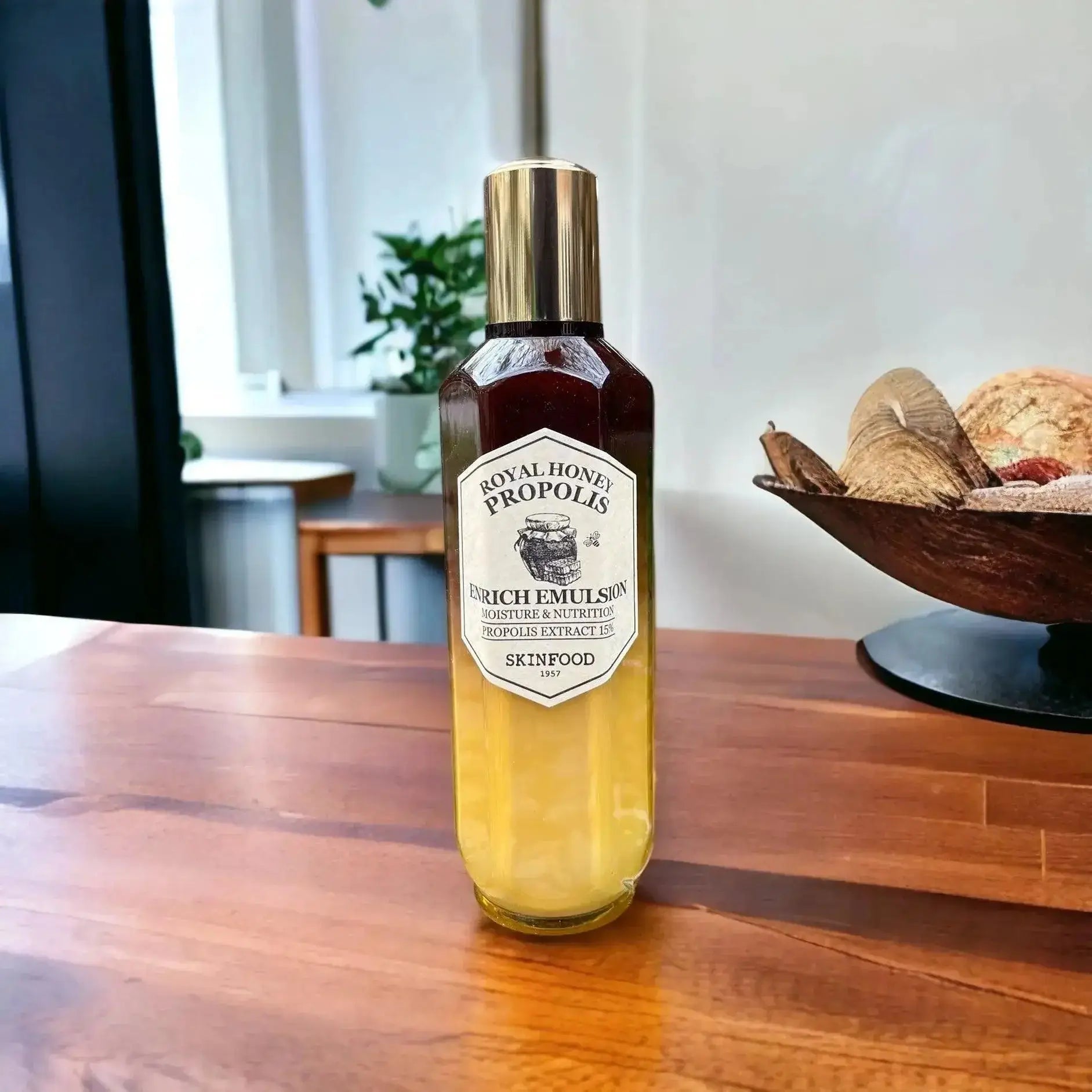 SKINFOOD Royal Honey Propolis Enrich Emulsion 160ml - Wild Life Millions